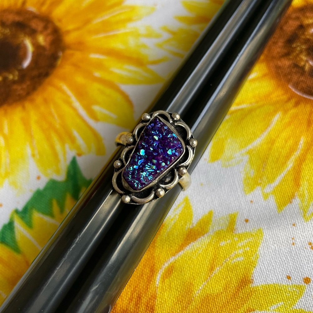 Peacock Ore .925 ring